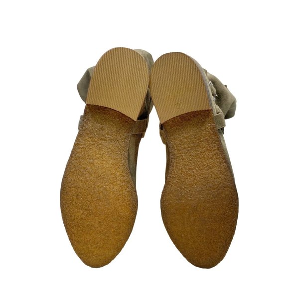 Johnston & Murphy Tan Thick Suede Leather Knee High Boots 9 - Picture 5 of 11